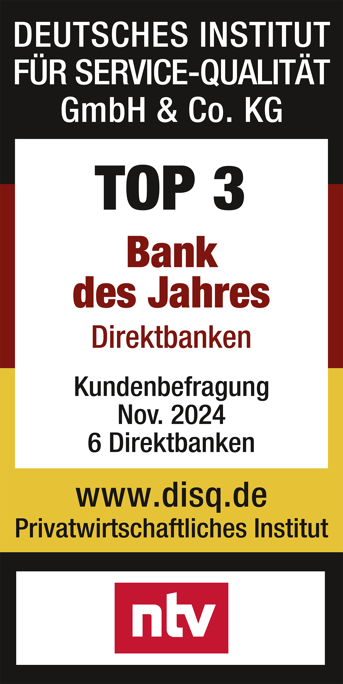 Top3 Direktbanken - 1822direkt